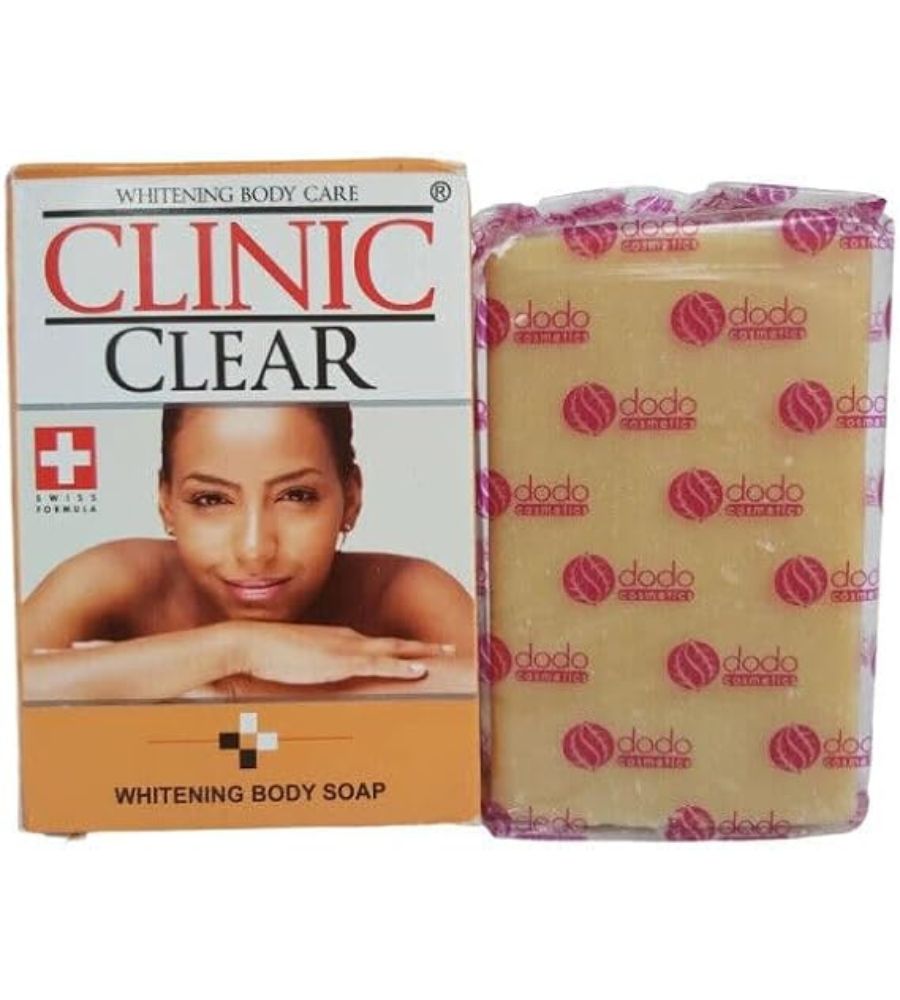 1 Clinic Clear Swiss Formula Whitening Body Soap 225 mg - Image 1