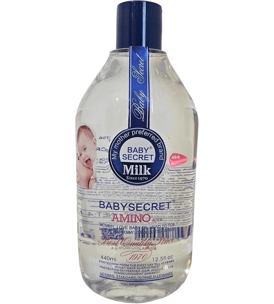 15 Baby Secret Amino Acids Original Oil 440ml - Protection From Birth - Image 1