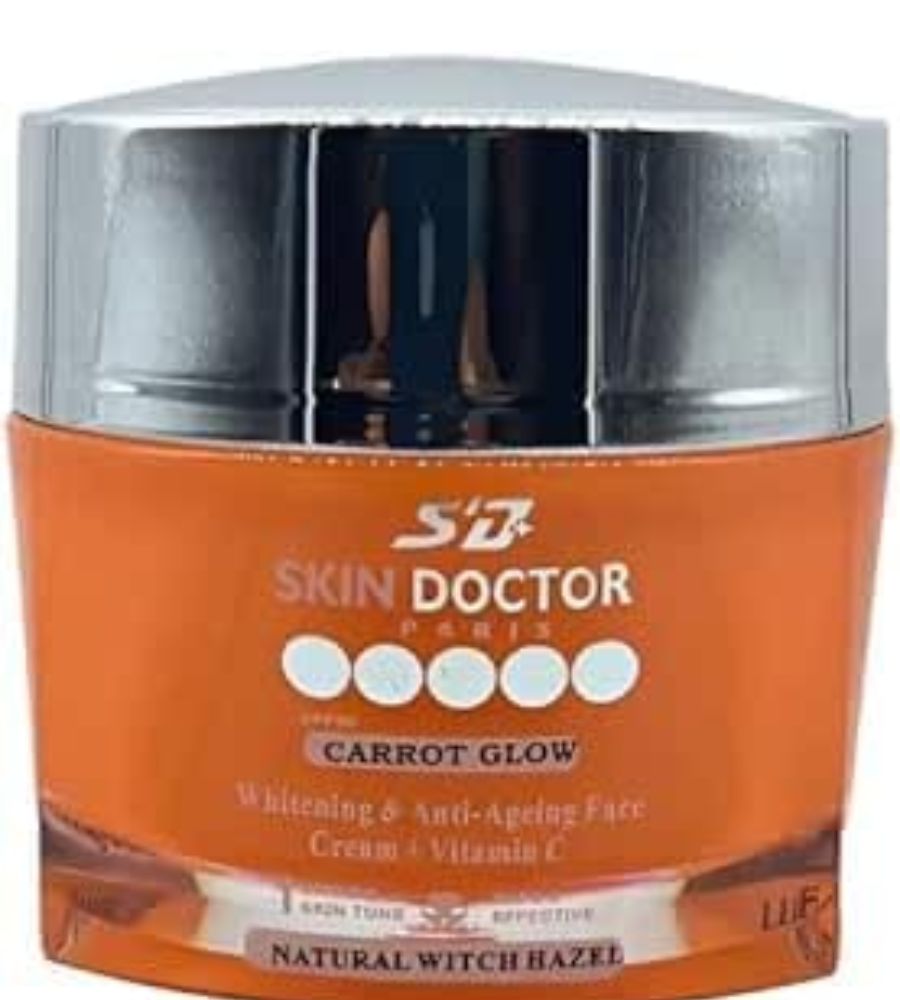 20 Skin Doctor Carrot Glow Face Cream with Vitamin C - 50ml - Image 1