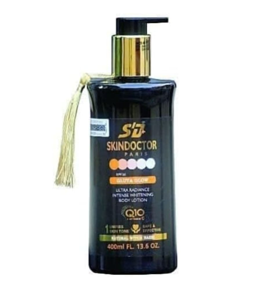 26 Skin Doctor Gluta Glow Skin Whitening Lotion Body Milk 400ml SPF 30 (ORIGINAL) - Image 1