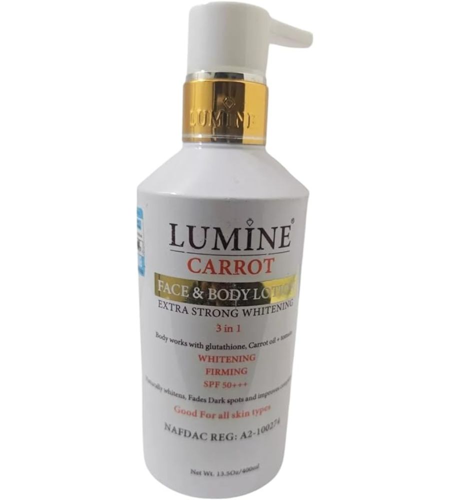 27 Lumine Carrot Face & Body Lotion 400ml - Image 1