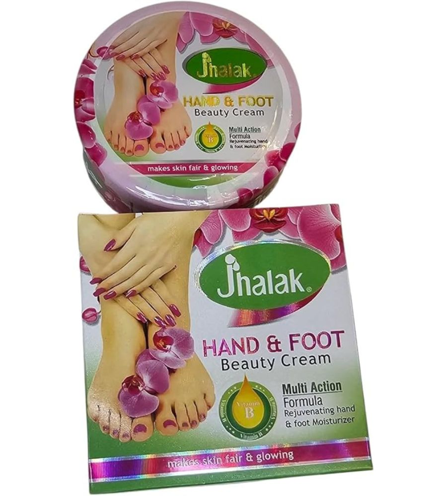 4 Hand & Foot Cream - Multi Action Formula, Makes Skin Fair and Glowy, Rejuvinating Hand & Foot Moisturizer - Image 1