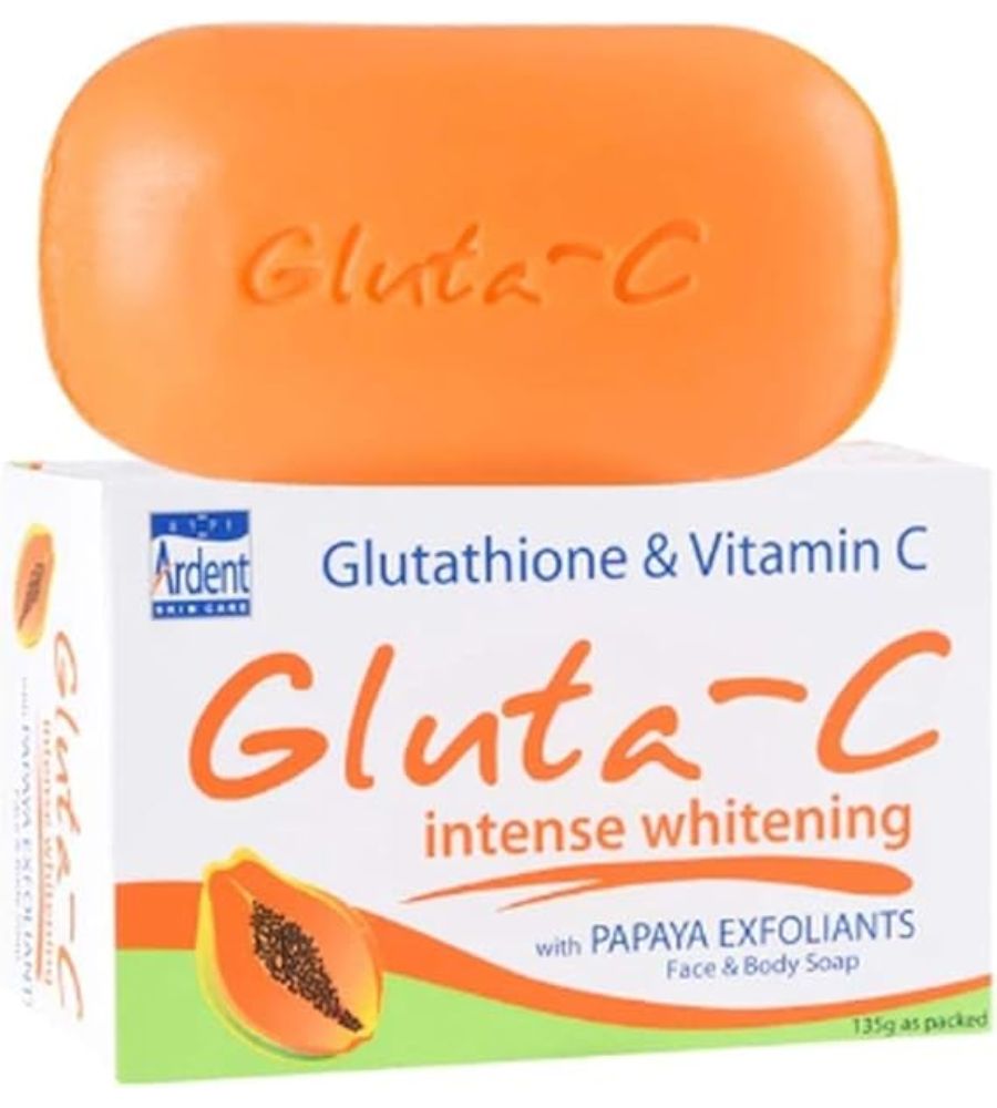 7 Gluta C Skin Whitening PAPAYA Intense Anti-Aging Glutathione Soap w/Vitamin C - Image 1
