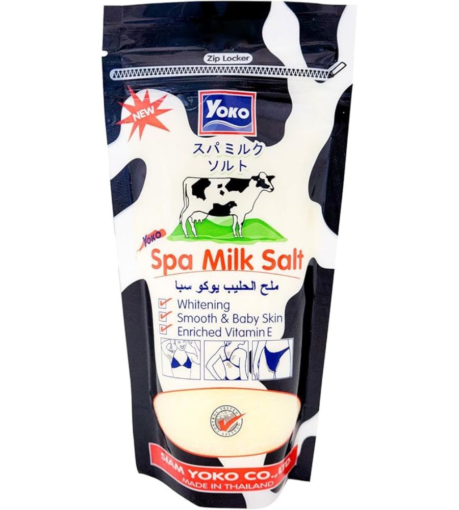 8 YOKO Spa Milk Salt Bath With Vitamin E & B3-300g (Original) - Image 1